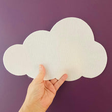 Load image into Gallery viewer, 30cm Large Felt Clouds, Die Cut Felt Clouds
